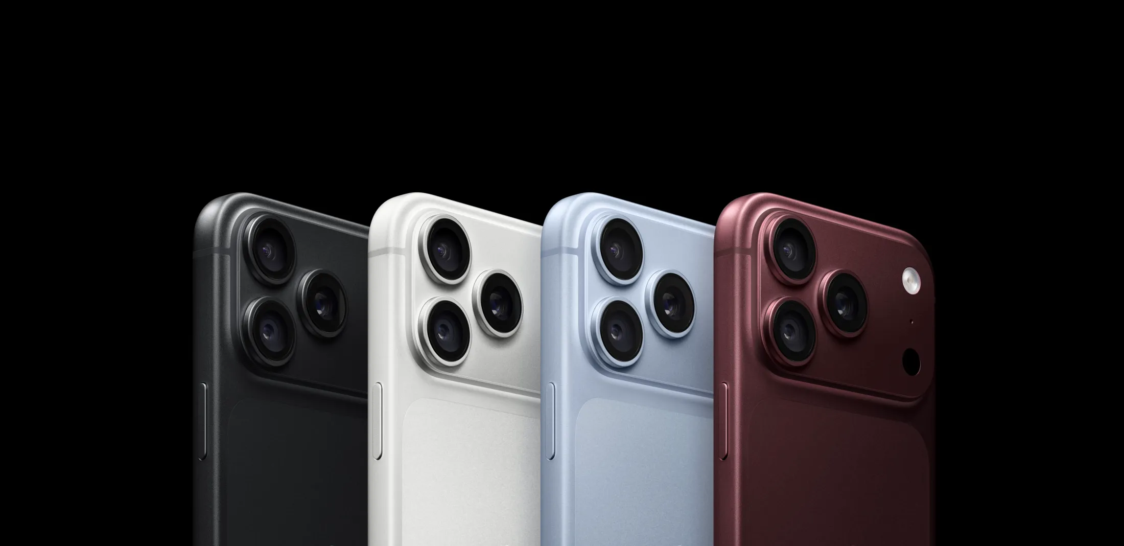 iPhone 18 Pro in four colours